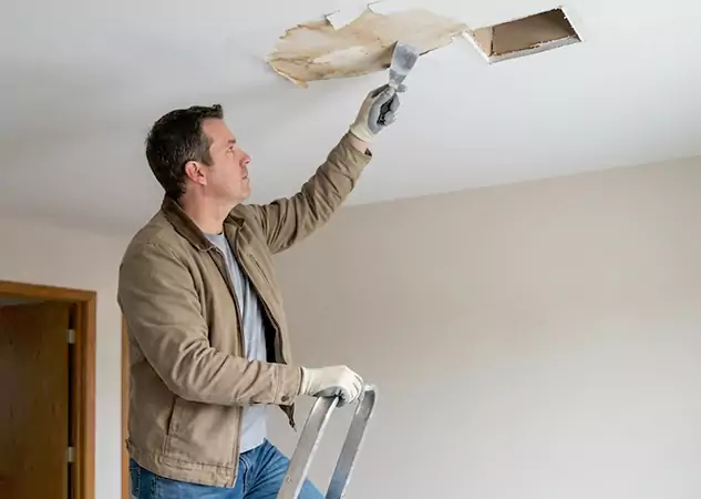 Your Ceiling Damage Repair Experts in Stilwell, KS