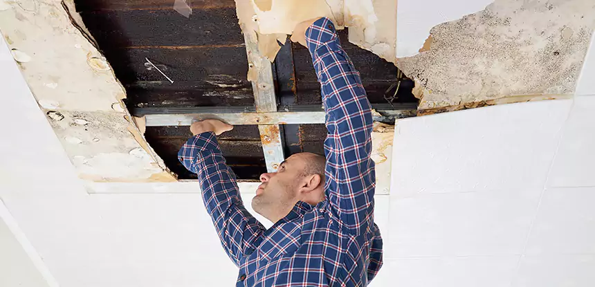 Attic Wood Rot Repair in Stilwell