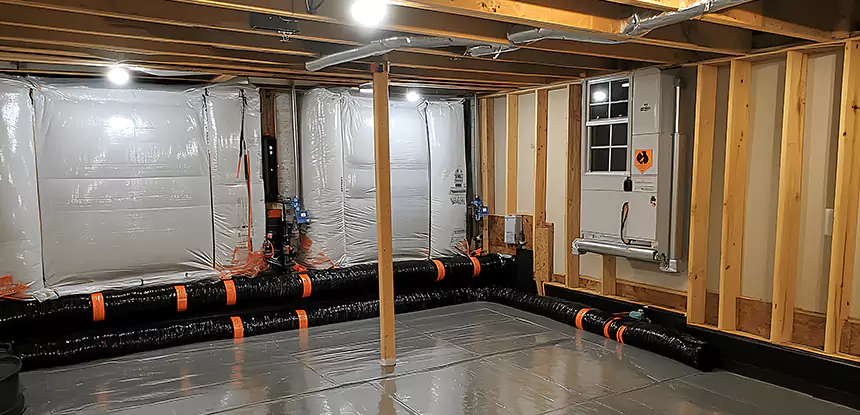 Crawl Space Humidity Control in Stilwell