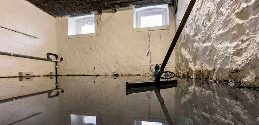 Basement Water Cleanup in Stilwell
