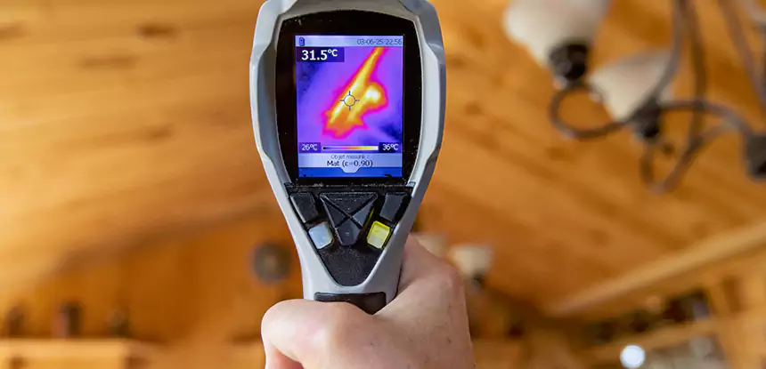 Infrared Camera Roof Leak Detection in Stilwell