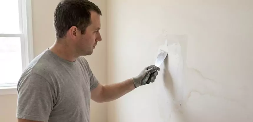 Sheetrock Water Damage Repair in Stilwell