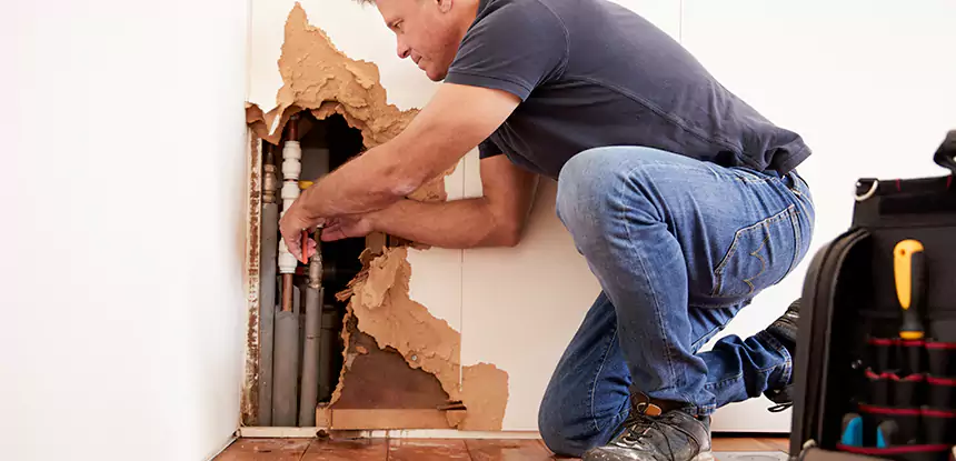 Broken Pipe Water Damage Repair in Stilwell