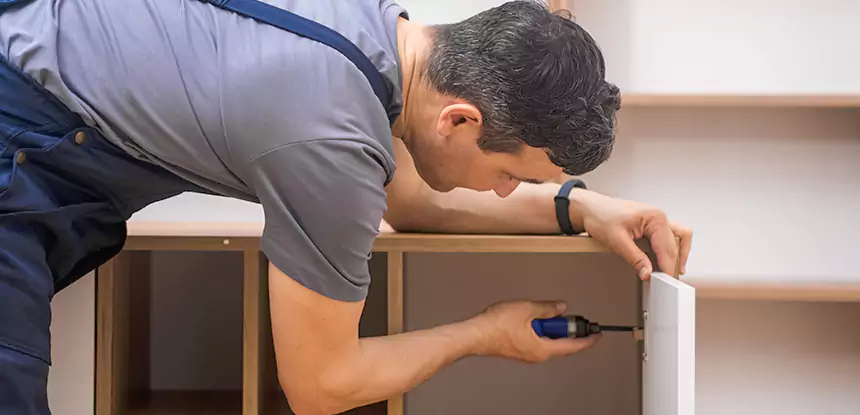 Water Damaged Cabinet Repair in Stilwell