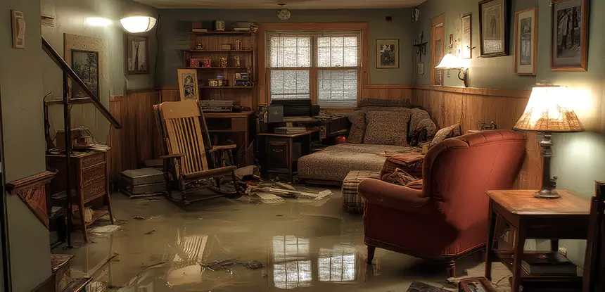 Professional Wet Basement Cleanup Services in Stilwell, KS