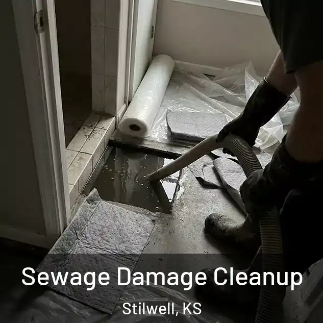  Sewage Damage Cleanup Stilwell, KS